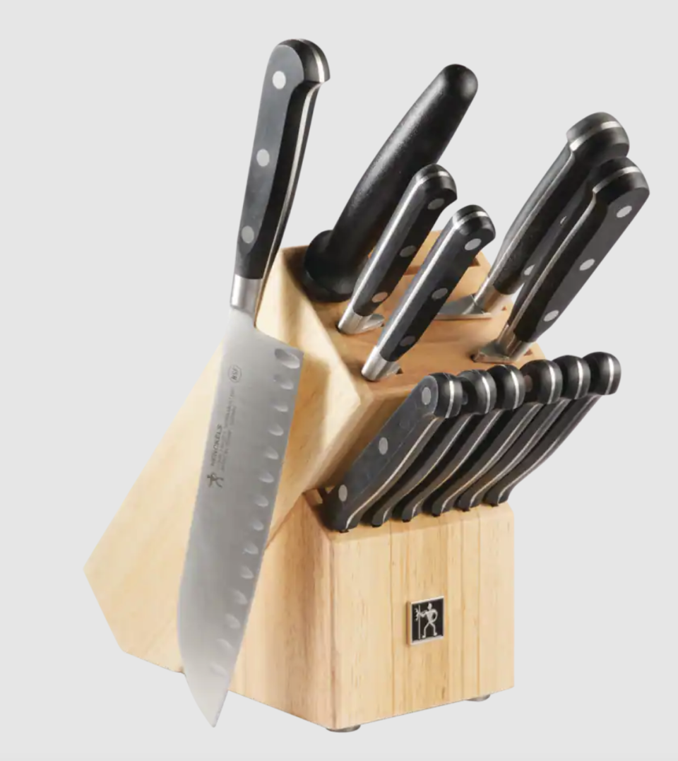 Henckels French Forged Knife Block Set, 13-pc (Photo via Canadian Tire)