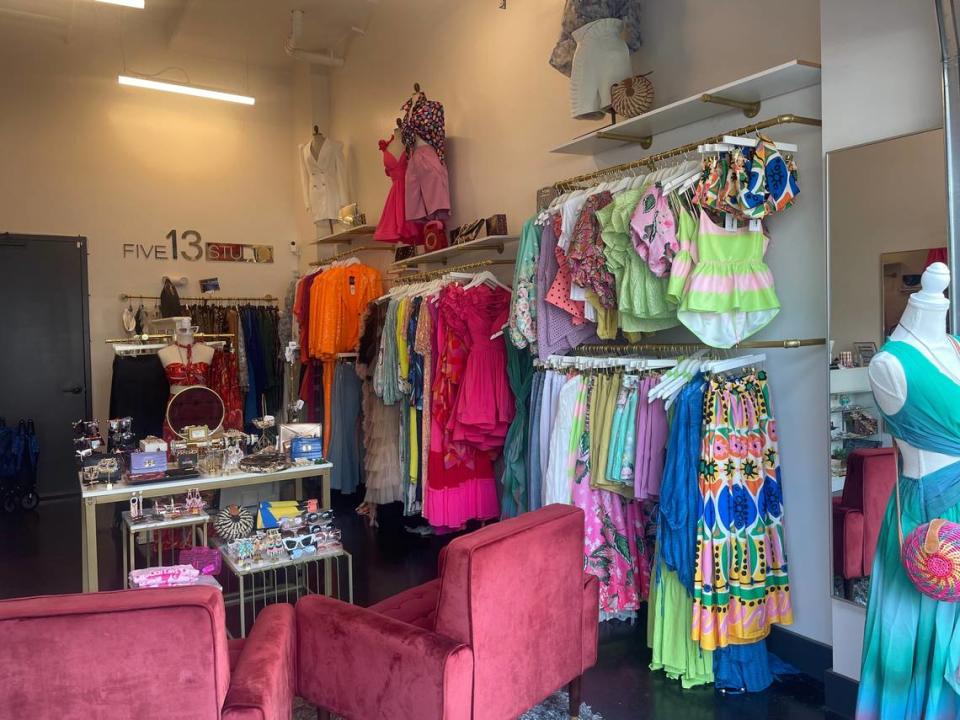 Five13 Studio, a Black-owned boutique, is in Charlotte’s South End neighborhood.
