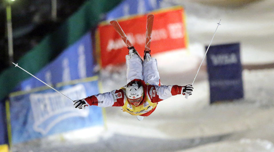 World Cup freestyle skiing competition