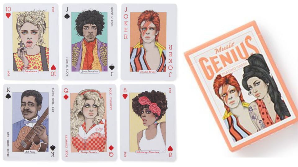 Best gifts under $20: Music Playing Cards