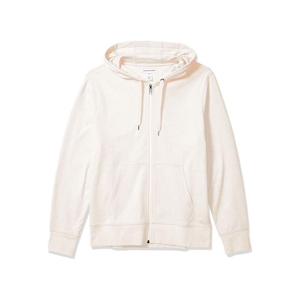 10) Amazon Essentials French Terry Full-Zip Hooded Sweatshirt