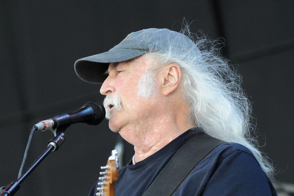 David Crosby at Glastonbury Festival in 2009 (PA Archive)