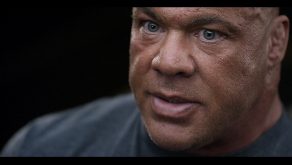Clips from "Angle," a new Peacock documentary on Pittsburgh area wrestling legend Kurt Angle.