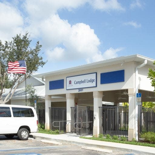 Campbell Lodge is the St. Matthew's House homeless shelter in Naples.