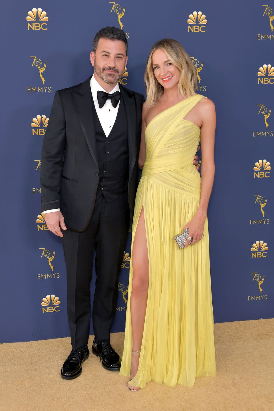 <p>Jimmy Kimmel and Molly McNearney</p>