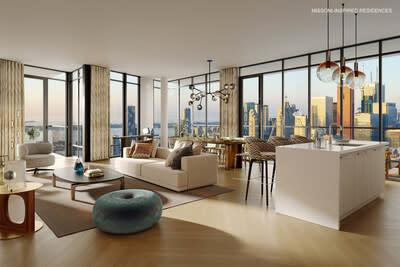 Missoni-inspired residences (CNW Group/Amexon Development Corporation)