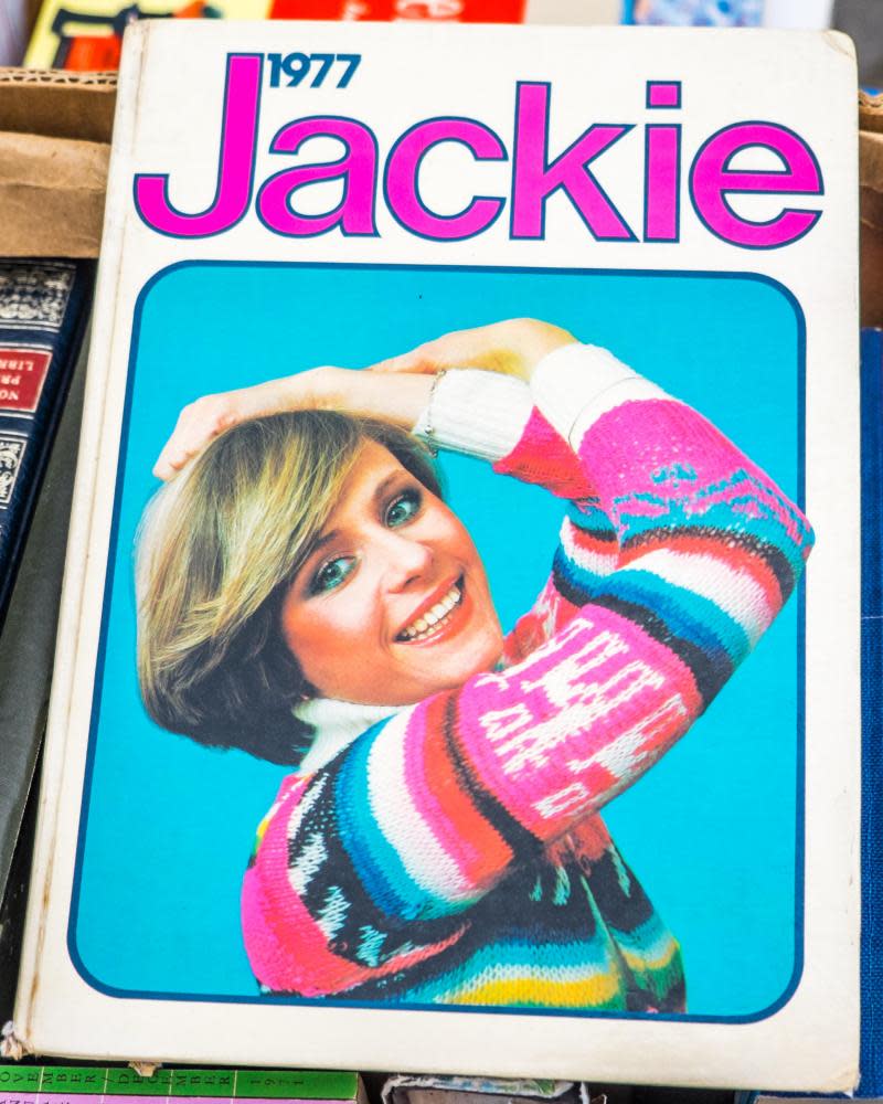 Jackie magazine, the 1977 annual. Whisper it, but agony aunts Cathy and Claire were not real people.