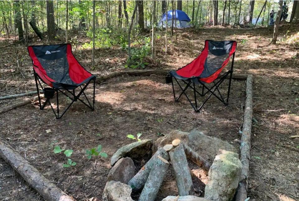 Get adventurous just outside of Athens. Listing: Peaceful Rustic Camping-Overlooking a Ridge