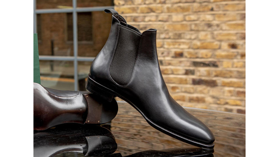 Yearn’s sleek Chelsea boots marry Chinese craft with Western sizing.