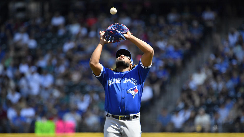 An equipment malfunction ended up costing the Blue Jays in a big way on Sunday. (Photo by Alika Jenner/Getty Images)