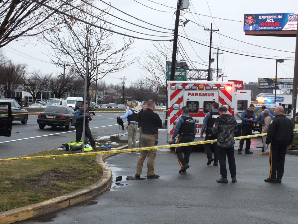 A man was stabbed on Route 4 in Paramus on Thursday, Dec. 28, 2023 in what prosecutors called "an apparent road rage incident."