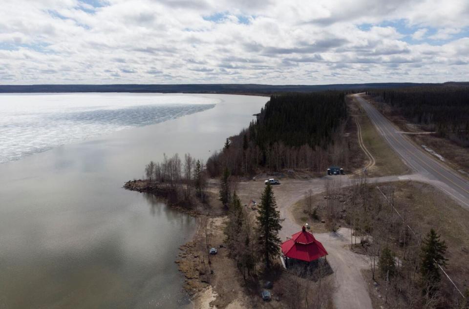 The current North Arm Territorial Park day-use area.