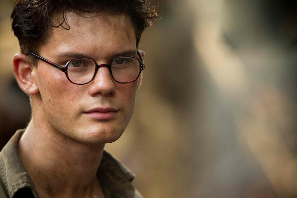 This image released by The Weinstein Company shows Jeremy Irvine in a scene from "The Railway Man." (AP Photo/The Weinstein Company, Jaap Buitendijk)