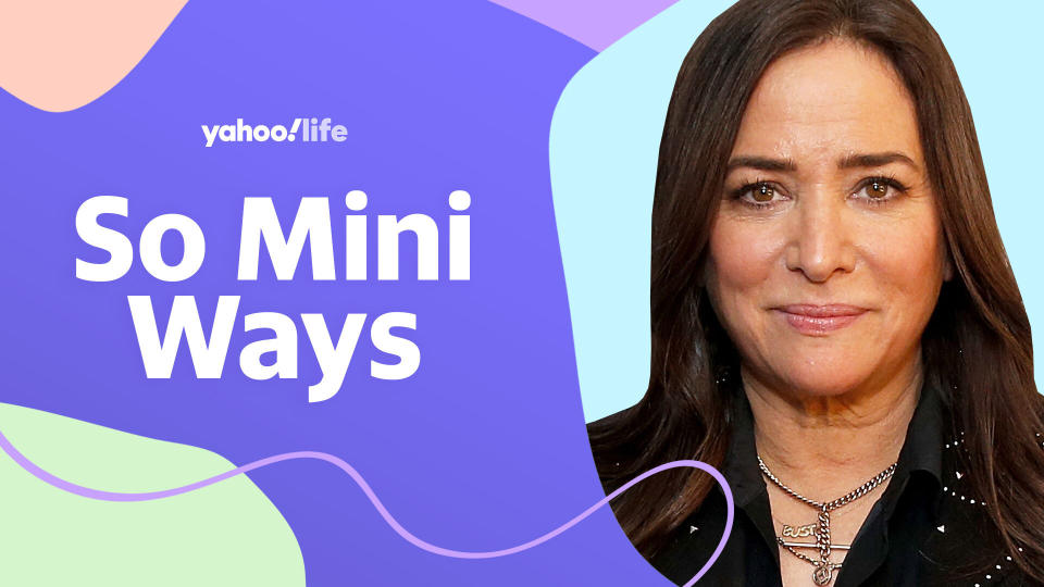 Actress Pamela Adlon talks about not fitting in as a mom.  (Photo: Getty, designed by Quinn Lemmers)