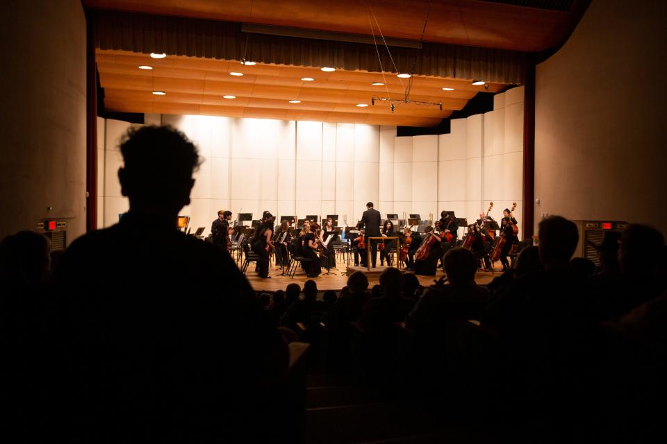 Las Cruces Symphony Orchestra performs on Saturday, May 6, 2023, at New Mexico State University.