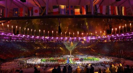 2016 Rio Olympics - Closing Ceremony - Maracana - Rio de Janeiro, Brazil - 21/08/2016. Fireworks go off above the stadium. REUTERS/Leonhard Foeger FOR EDITORIAL USE ONLY. NOT FOR SALE FOR MARKETING OR ADVERTISING CAMPAIGNS. Picture Supplied by Action Images