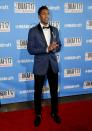 <p>Kentucky’s Malik Monk stops for photos while walking the red carpet before the start of the NBA basketball draft, Thursday, June 22, 2017, in New York. (AP Photo/Frank Franklin II) </p>