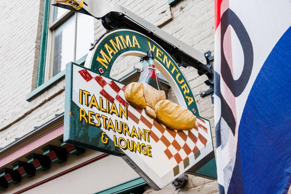 Mamma Ventura's Restaurant & Lounge is seen on the first block of Chambersburg Street, Tuesday, Oct. 1, 2024, in downtown Gettysburg.