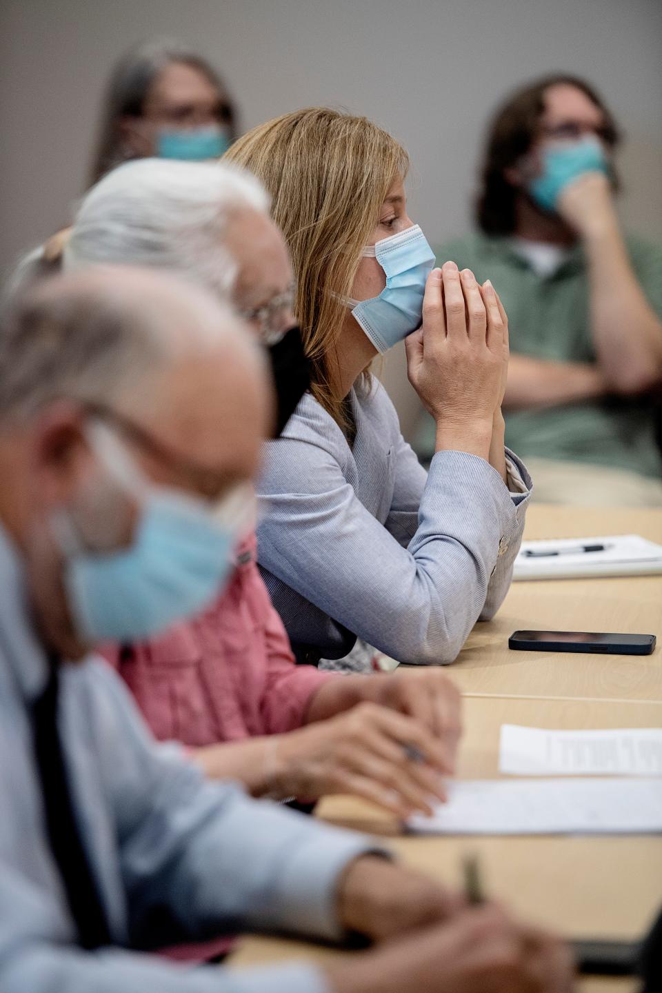 Asheville Mayor Esther Manheimer sat in on a meeting with North Carolina Attorney General Josh Stein April 28 at Buncombe Health and Human ServicesÂ department to discuss the impact of HCA Healthcare's 2019 acquisition of Mission Hospital.