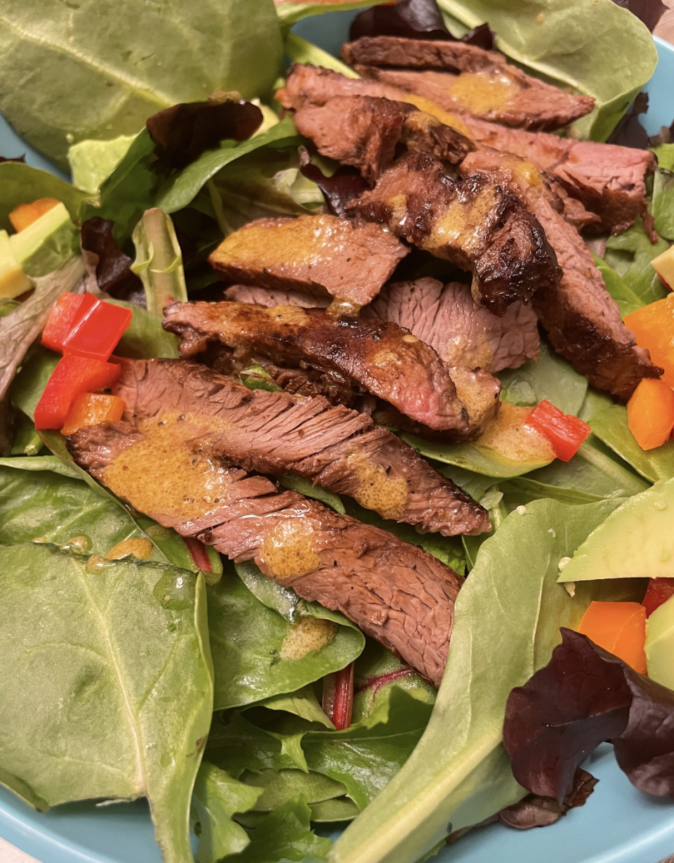 steak salad