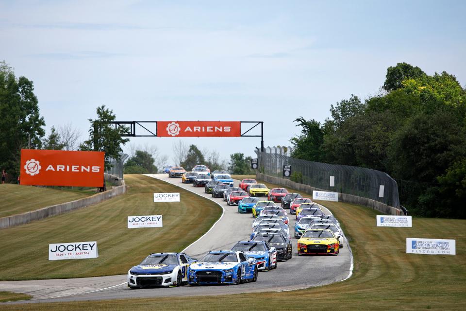 In 2022, NASCAR spent the July 4th weekend at Road America in Elkhart Lake, Wisc.
