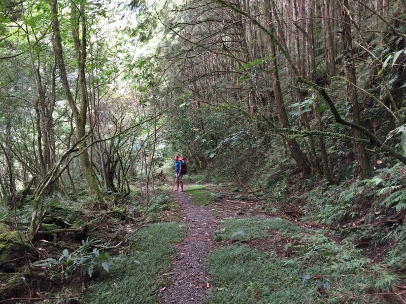 登山塔魔巴稜線（呂紹煒攝）