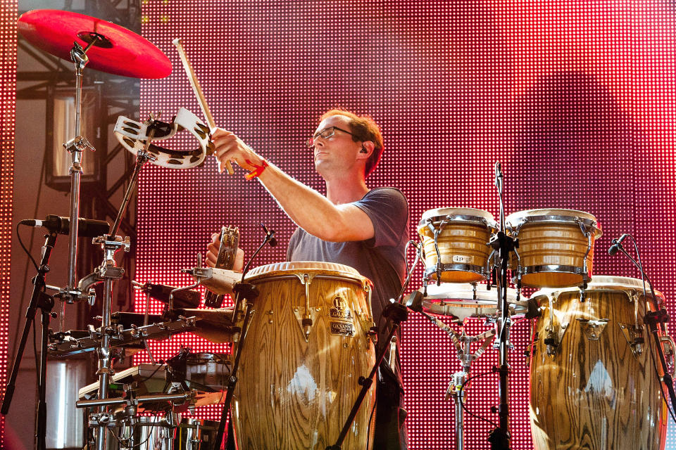 Chuck Morris of Lotus performs during the 2013 Hangout Music Festival Kick Off Party (Erika Goldring / Getty Images)