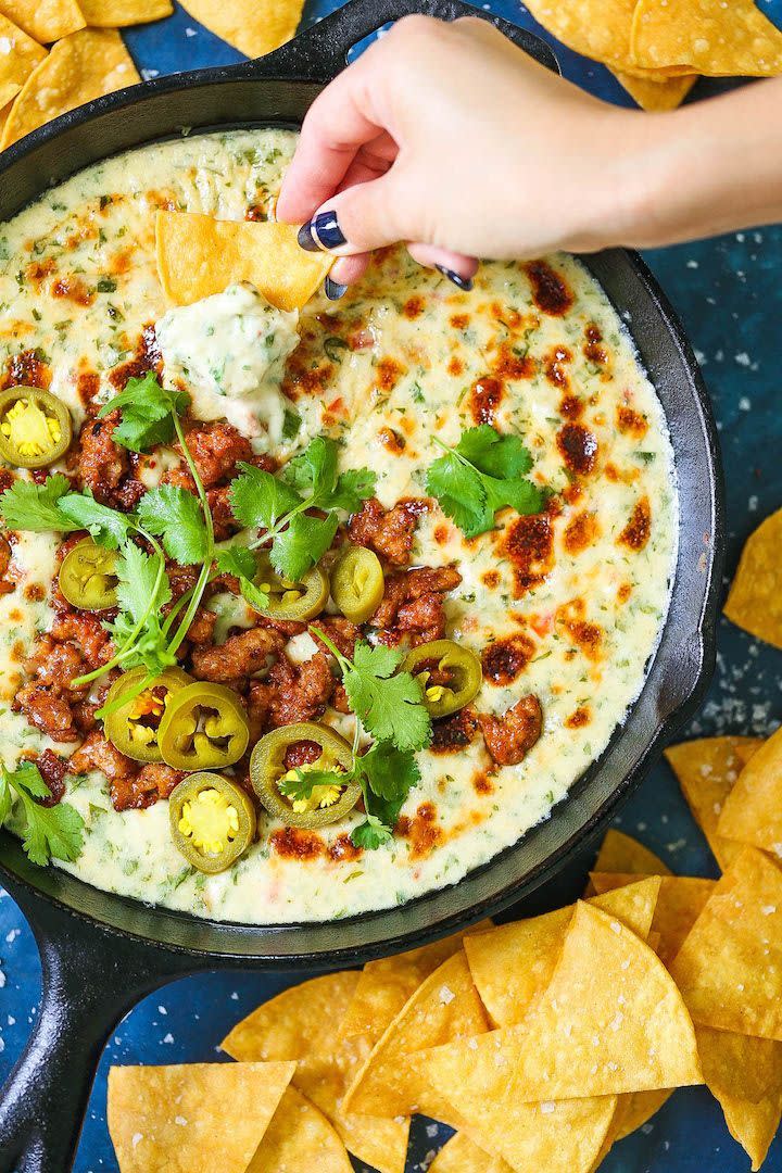 Creamy Chorizo Queso Dip