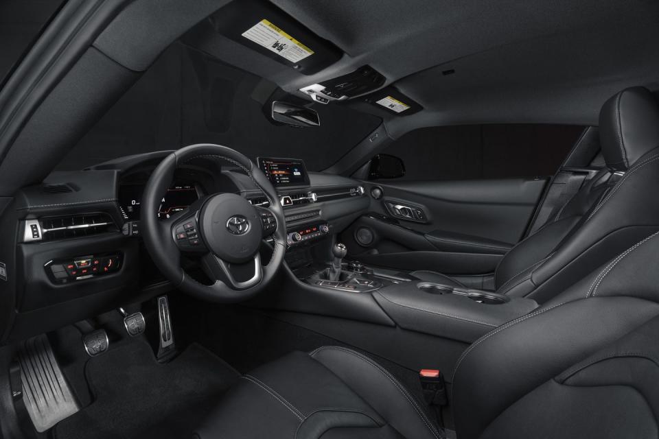 2024 toyota gr supra 45th anniversary edition interior