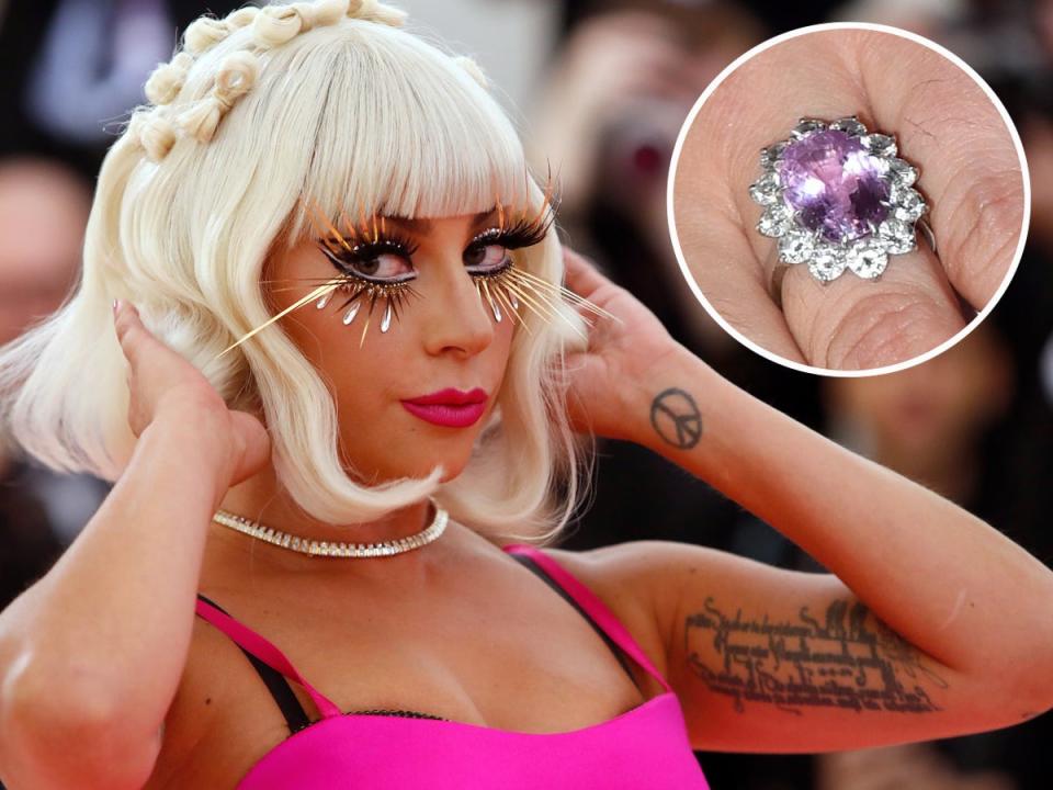 lady gaga engagement ring