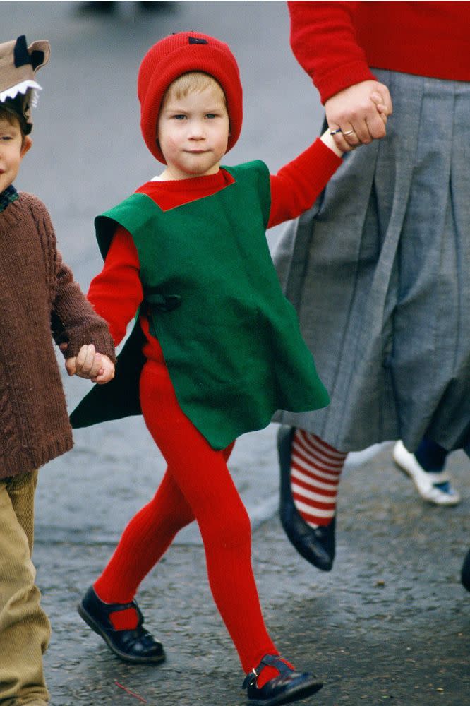 Prince Harry in 1987