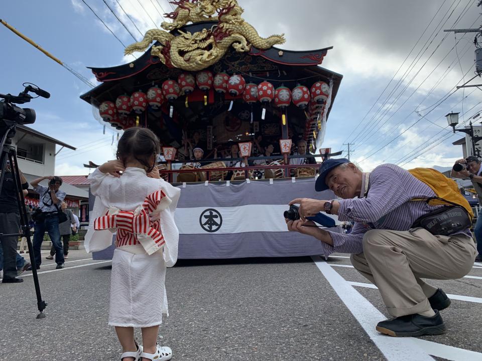 「會津田島祇園祭」充滿純樸氣息。