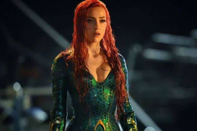 A pesar de que redujeron sus apariciones, Amber Heard cobró por Aquaman 2 un cachet de 2 millones de dólares