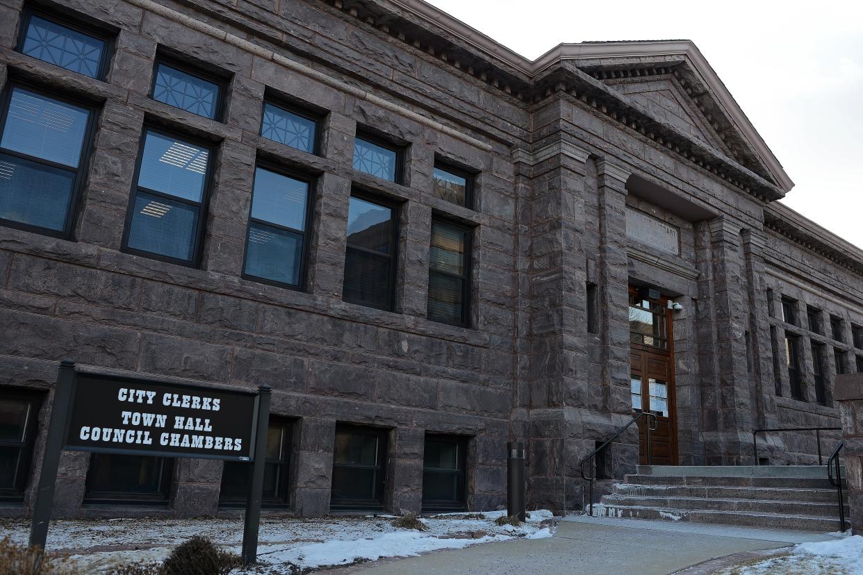 Carnegie Town Hall.