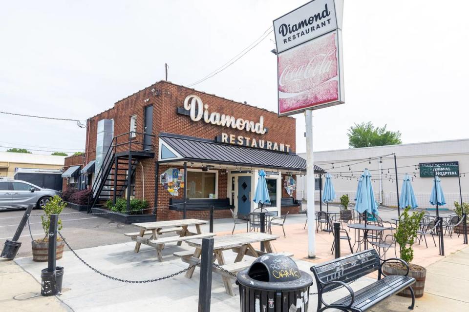 The Diamond Restaurant in Charlotte’s Plaza Midwood.