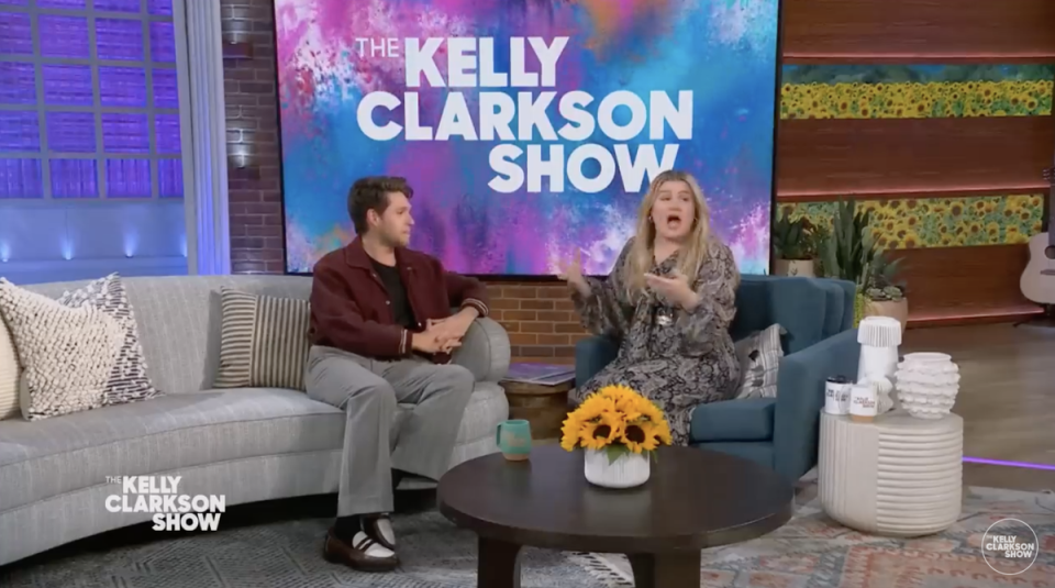 Niall Horan is a guest on The Kelly Clarkson Show (The Kelly Clarkson Show)