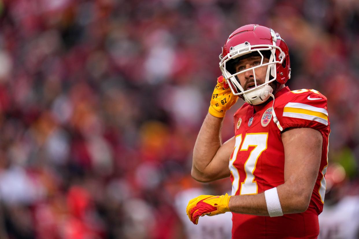 Travis Kelce, the star Chiefs tight end, is 34 years old.