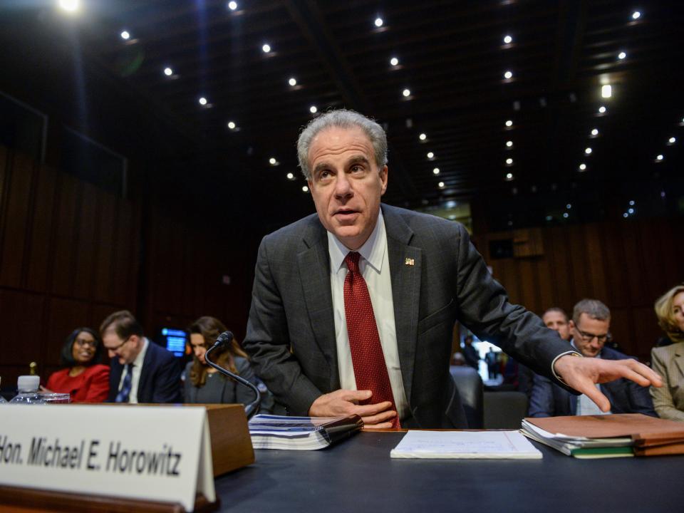 doj inspector general michael horowitz