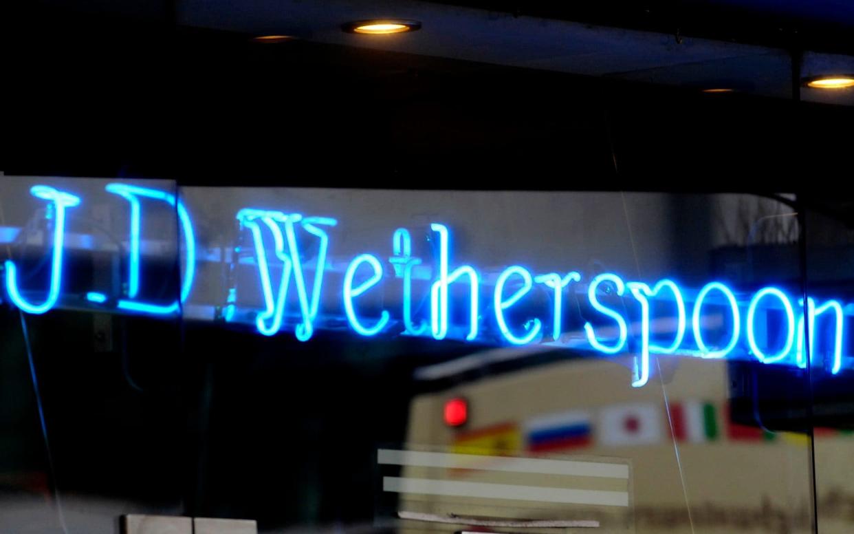 Wetherspoon's barrister said the parody tweets had caused problems for the group - PA