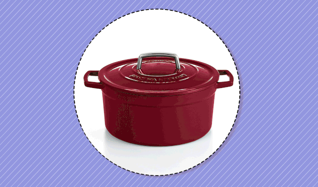 Martha Stewart Enameled Cast Iron Dutch Oven ~ Macy's Friends and