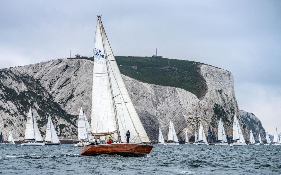 Isle of Wight hosts the Round the Island Race each year