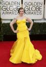 Worst: Let's start with the positive. We like the color because it's like a burst of sunshine. We like the cut. But it doesn't work for Lena Dunham. The Zac Posen gown doesn't seem to fit her correctly and the color doesn't do a lot for Dunham. We really wanted to like it, but we couldn't. REUTERS/Danny Moloshok