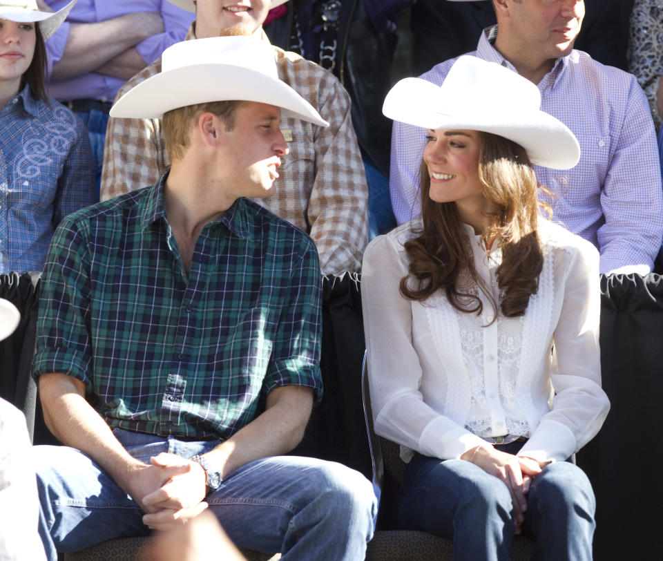 Kate Middleton Prince William Hats Getty