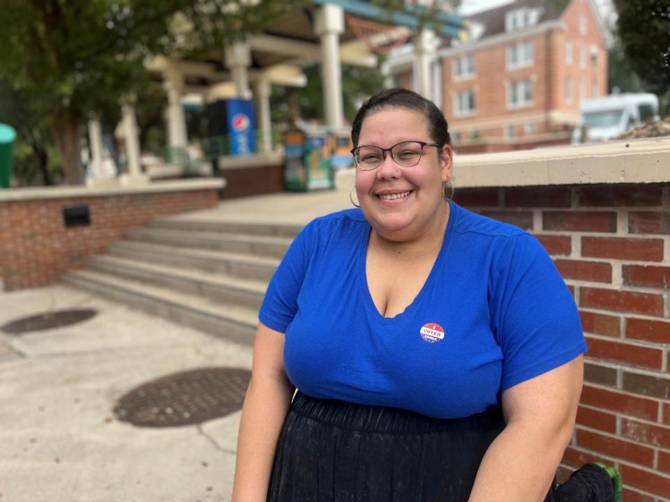 Florida A&M University student Jordyn Thomas wonders if her fellow college students are motivated to vote this cycle.