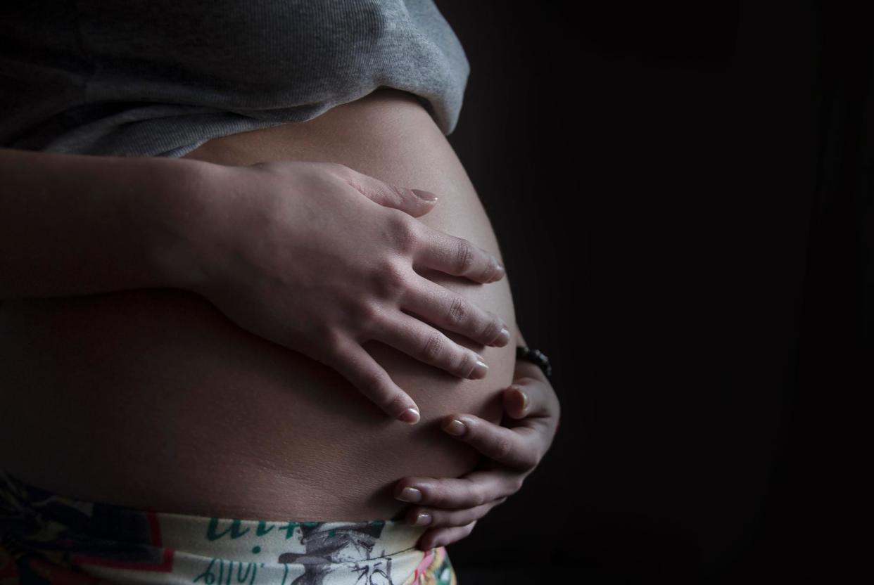 <span>From 2022 to 2023, there was a 1% decline in the number of pregnant patients who received prenatal care in their first trimester, dropping from 77% to 76.1%, the second such decline in two years.</span><span>Photograph: Goja1/Getty Images/iStockphoto</span>