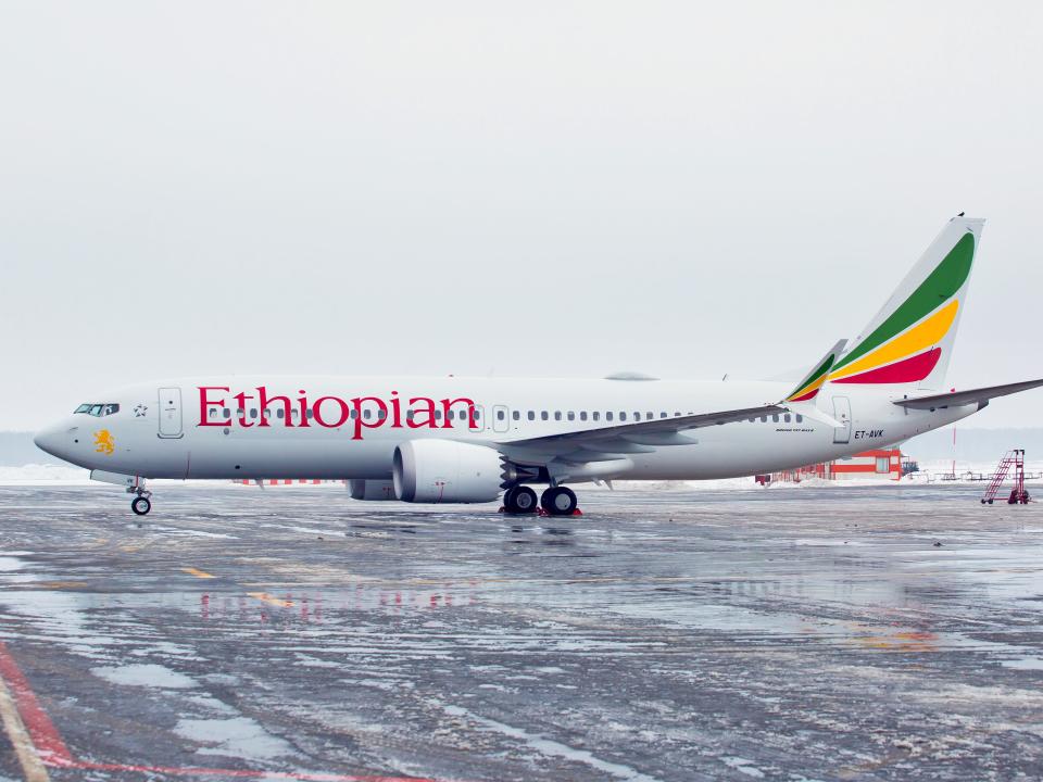 Ethiopian Airlines' 737 MAX crashed in 2019.