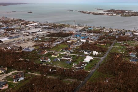 Hurricane Dorian hits the Abaco Islands