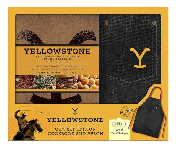 <p>Insight Editions</p> 'Yellowstone' The Official Dutton Ranch Family Cookbook Gift Set'