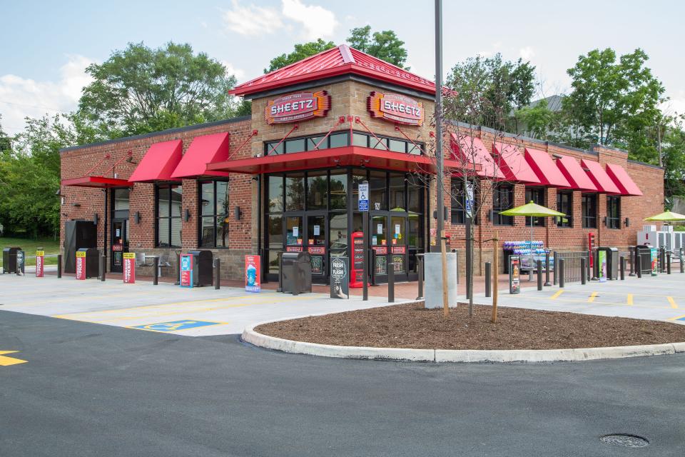 An exterior of a Sheetz store. The convenience store chain has more than 650 stores and plans to expand.