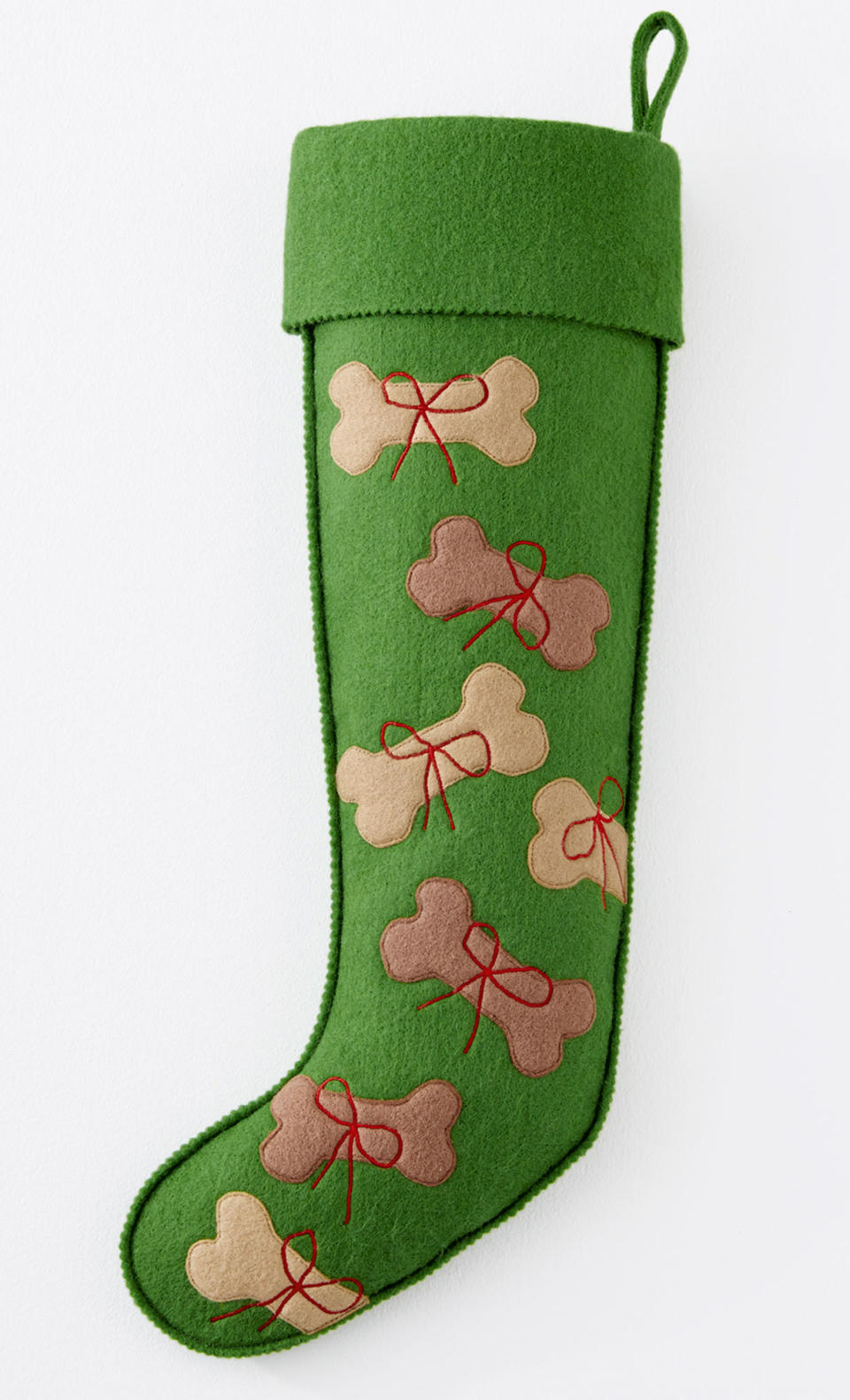 Hable Dog Bone Christmas Stocking